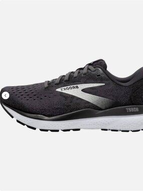 New in Box Brooks Ghost 16 womens running Shoes black/grey/white size 10 Medium